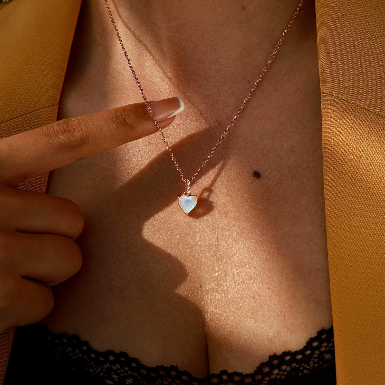 Encouraging Change - Moonstone Necklace - Num-Magic