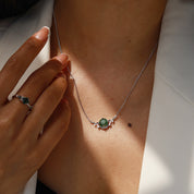 Healing Energy - Moss Agate Necklace - Num-Magic