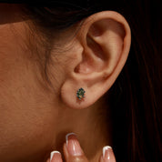 Manifest Abundance - Moss Agate Earrings - Num-Magic