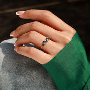 Inner Peace - Moss Agate Rings - Num-Magic