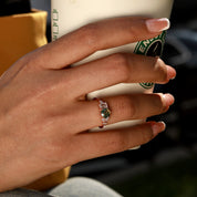 Love Magnet - Moss Agate Rings - Num-Magic