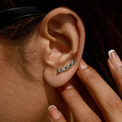 Rooted Power - Climbing Moss Agate Earrings - Num-Magic