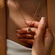 Confidence Enhancer - Moss Agate Necklace - Num-Magic