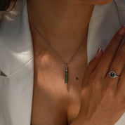 Earth Connection - Moss Agate Necklace - Num-Magic