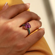 Cleansing Energy - Amethyst Rings - Num-Magic