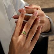 Inner Peace - 2PCS Moss Agate Rings - Num-Magic