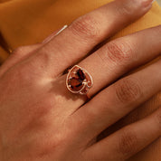 Grounding Energy - Garnet Rings - Num-Magic