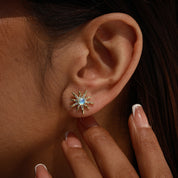 Nurturing Comfort - Moonstone Earrings - Num-Magic