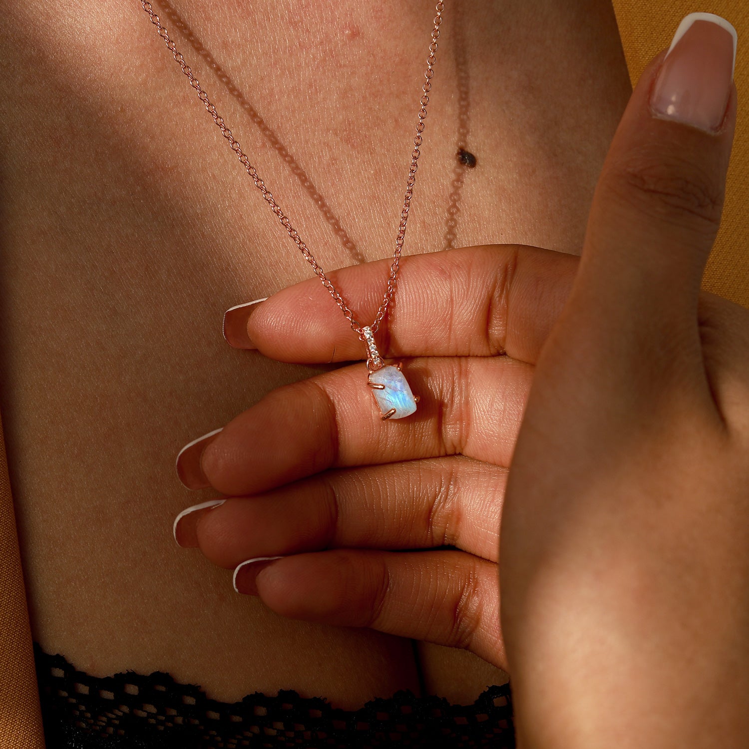 Mental Clarity - Moonstone Necklace - Num-Magic
