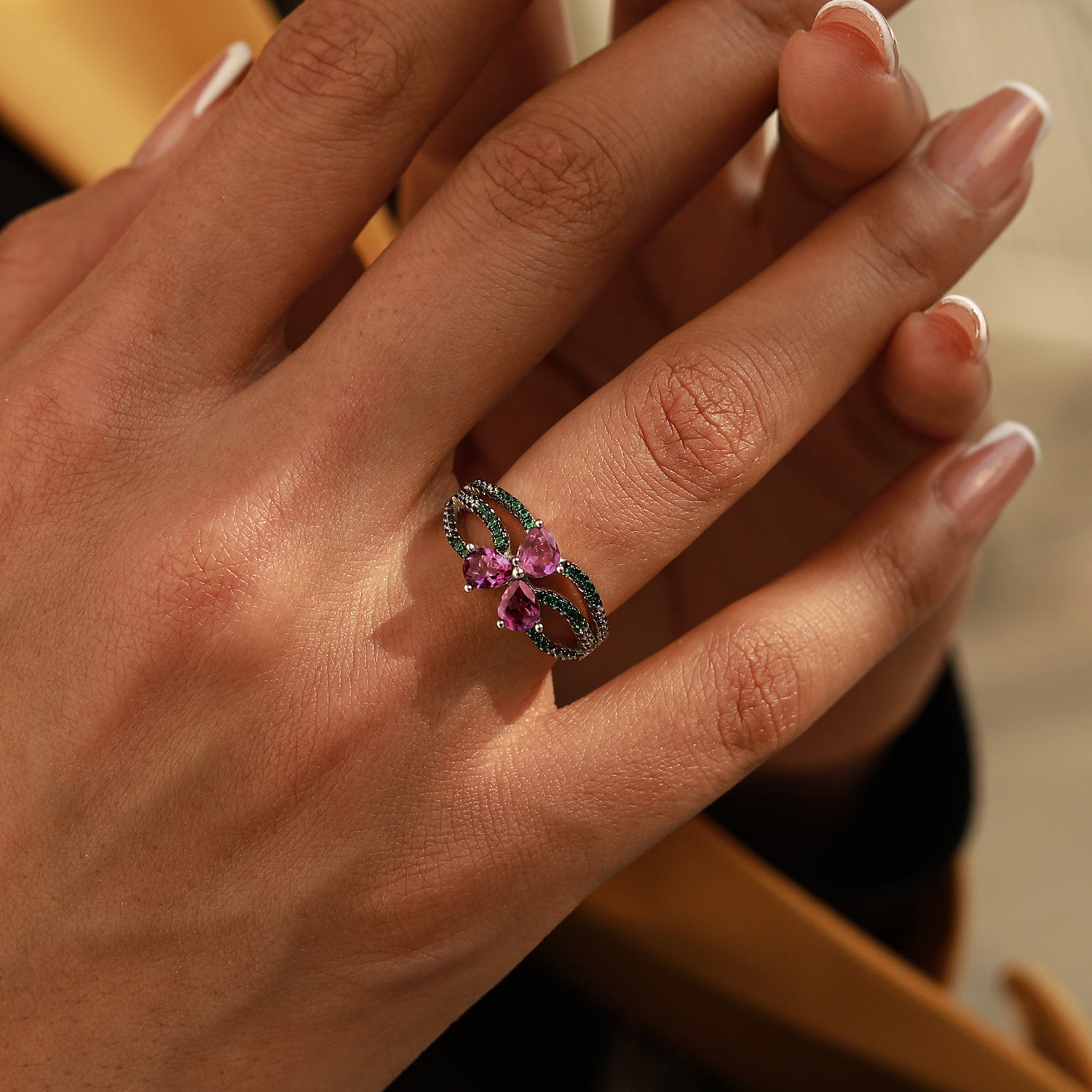 Emotional Release - Amethyst Rings - Num-Magic