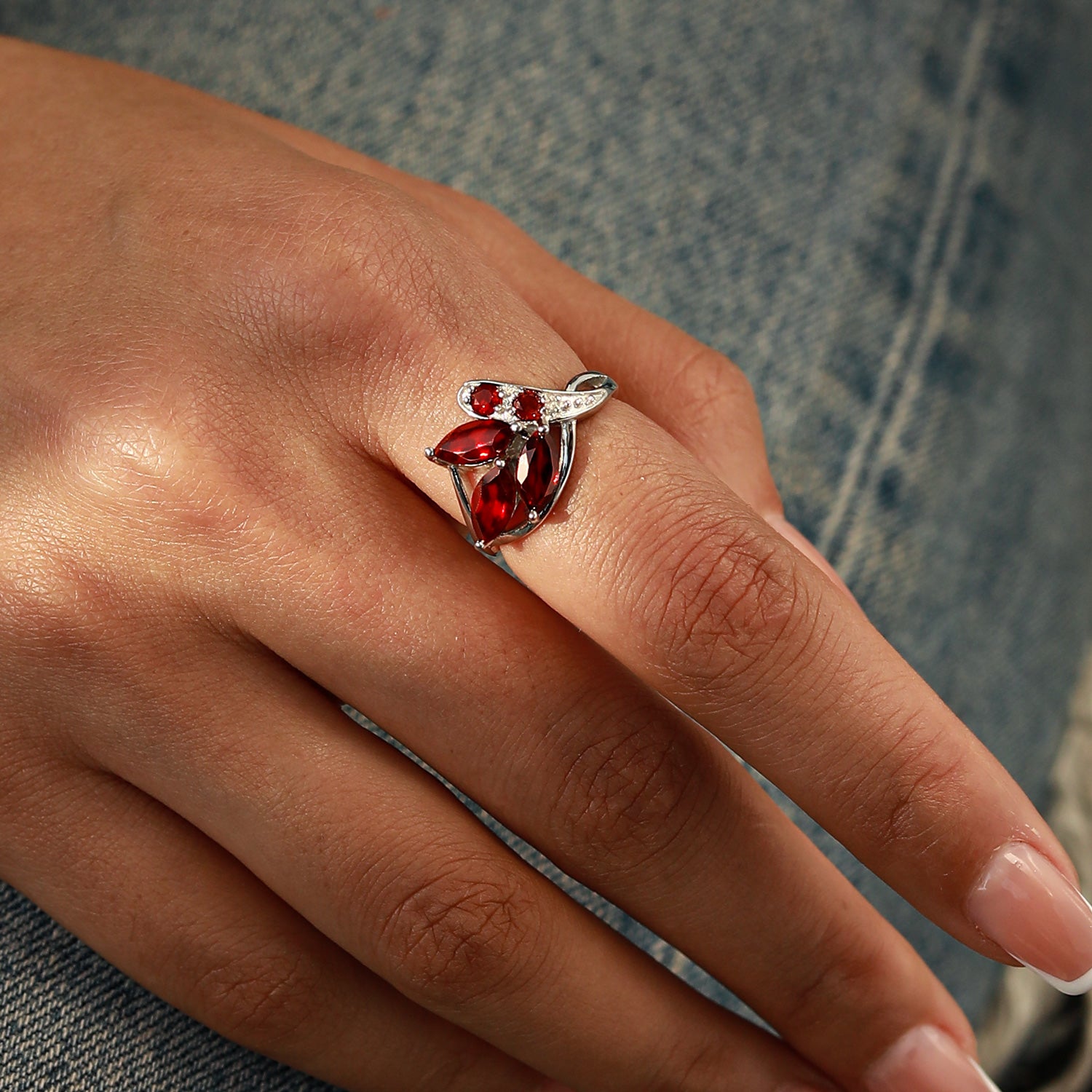 Physical Vitality - Garnet Rings - Num-Magic