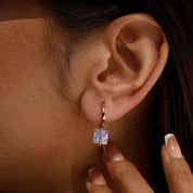 Spiritual Protection - Moonstone Earrings - Num-Magic