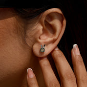 Serene Focus - Moss Agate Earrings - Num-Magic