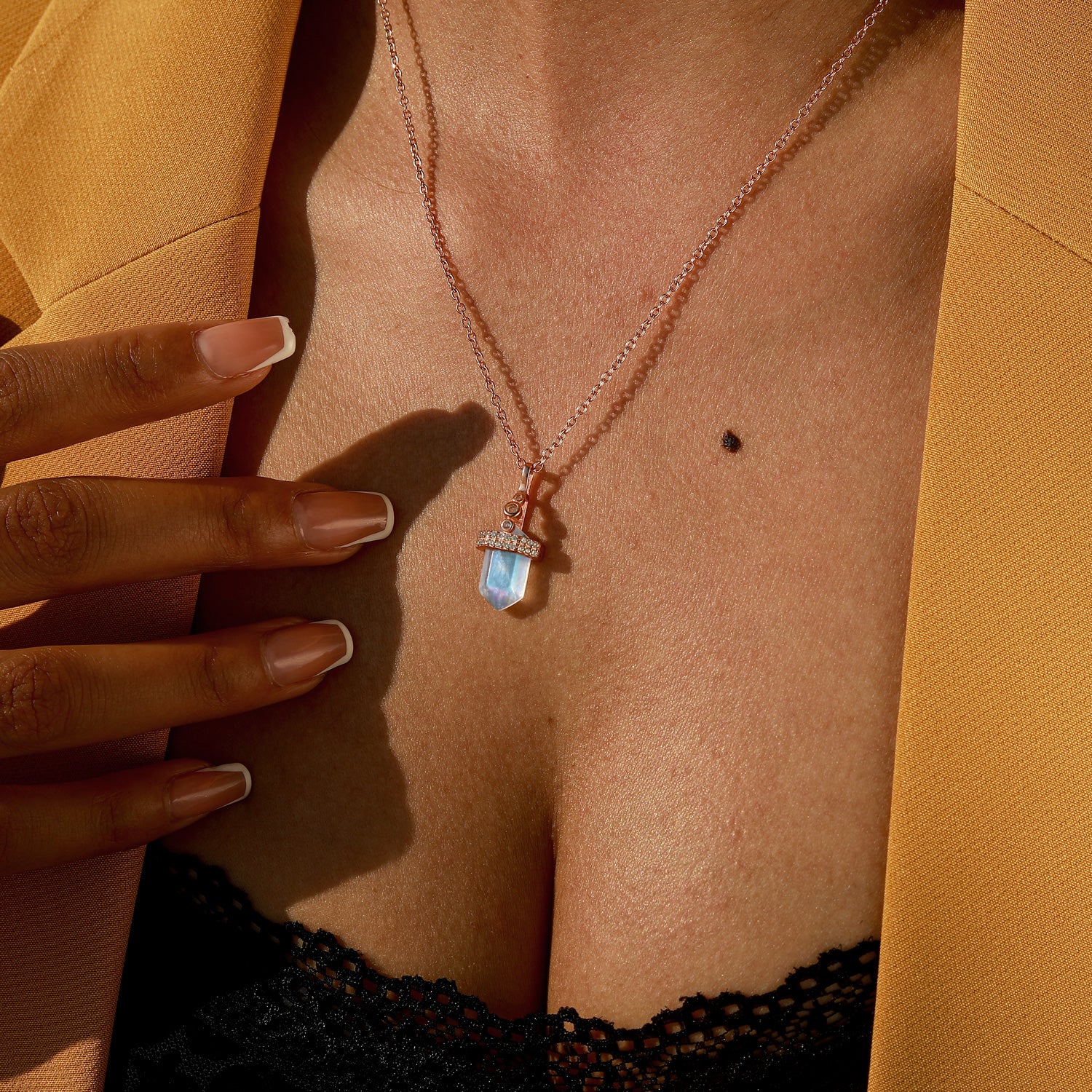 Calming Effect - Moonstone Necklace - Num-Magic