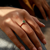 Courage Empowerment - Moss Agate Rings - Num-Magic