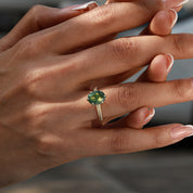 Wisdom Keeper - Moss Agate Rings - Num-Magic