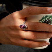 Stress Relief - Amethyst Rings - Num-Magic