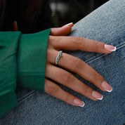 Spiritual Awareness - Moss Agate Rings - Num-Magic