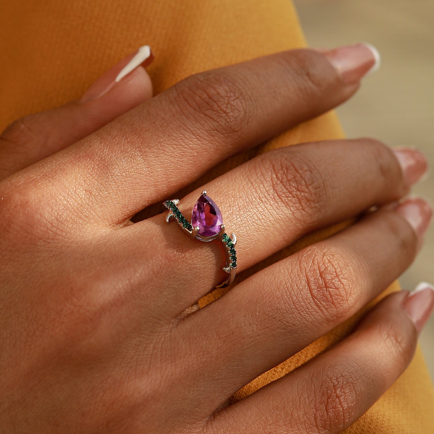 Manifestation Power - Amethyst Rings - Num-Magic