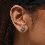 Healing Energy - Moss Agate Earrings - Num-Magic