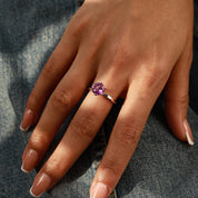 Calm Mind - Amethyst Rings - Num-Magic