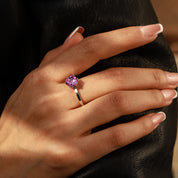 Calm Mind - Amethyst Rings - Num-Magic