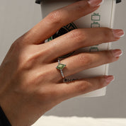 Manifestation Magnet - Moss Agate Rings - Num-Magic
