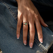 Nature's Connection - 2PCS Moss Agate Rings - Num-Magic