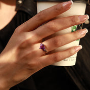 Wisdom Source - Amethyst Rings - Num-Magic