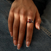Physical Vitality - Garnet Rings - Num-Magic