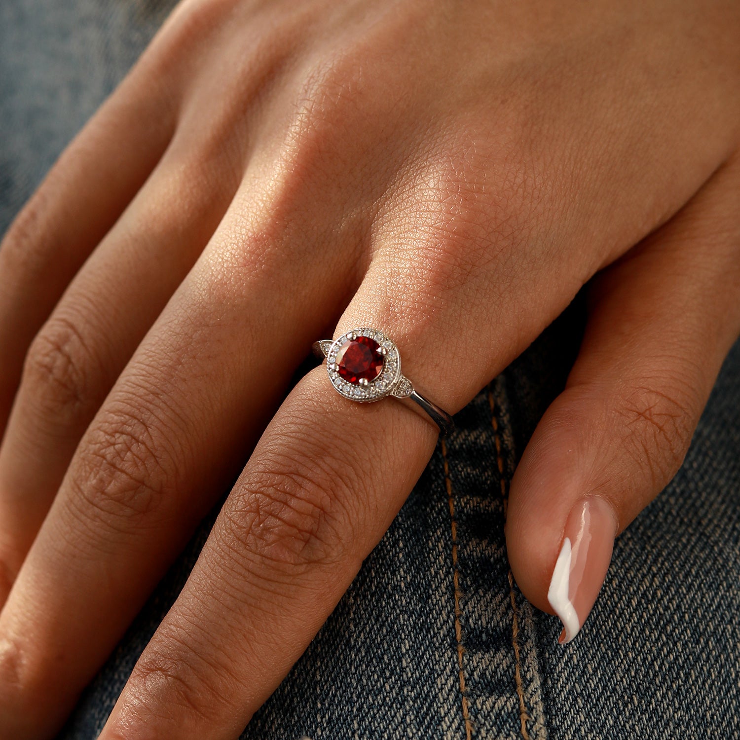 Passionate Love - Garnet Rings - Num-Magic