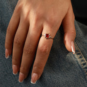 Inner Strength - Garnet Rings - Num-Magic