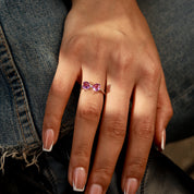 Enhanced Focus - Amethyst Rings - Num-Magic