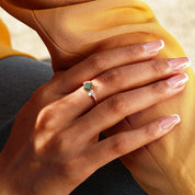 Stability Foundation - Moss Agate Rings - Num-Magic