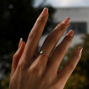 Personal Growth - Moss Agate Rings - Num-Magic