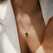 Self-Discovery - Moss Agate Necklace - Num-Magic