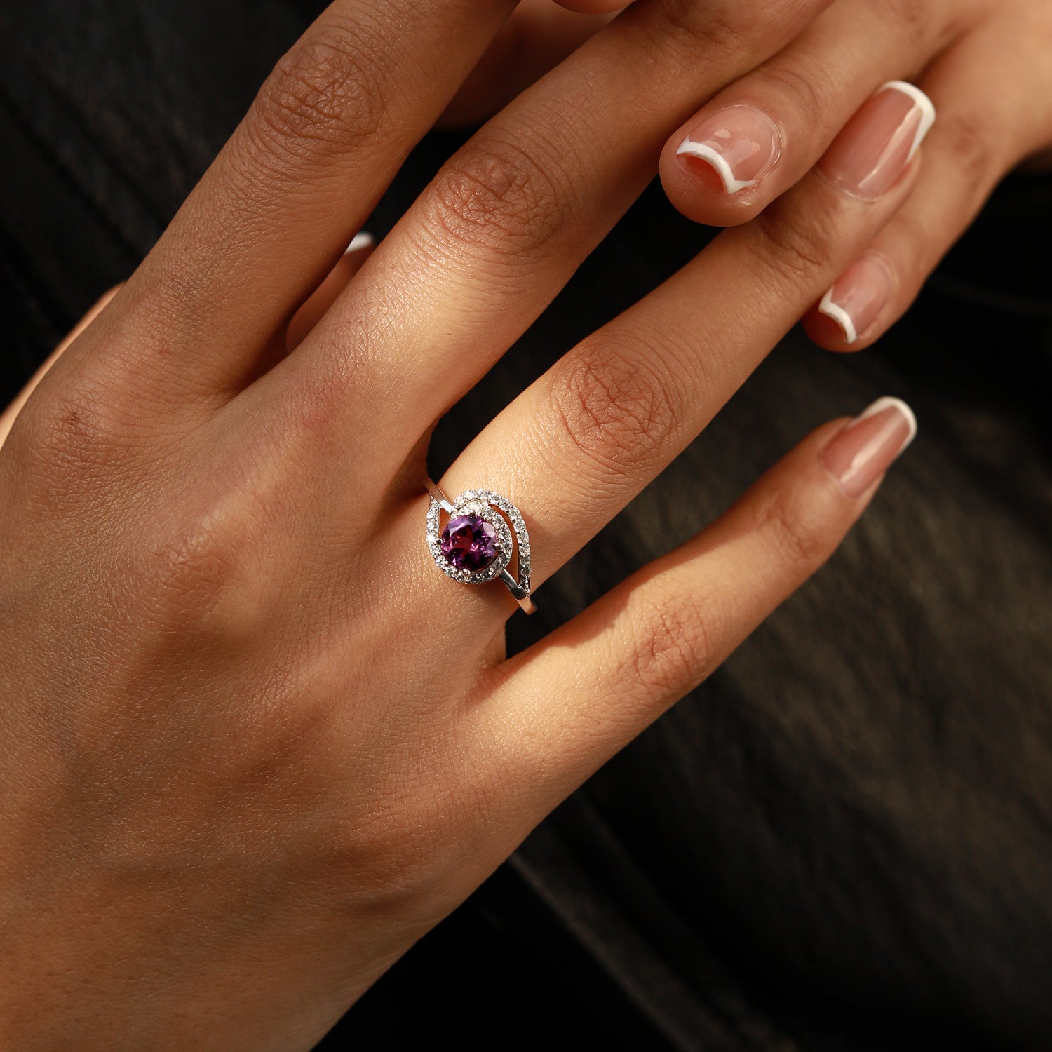 Peaceful Sleep - Amethyst Rings - Num-Magic