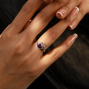 Peaceful Sleep - Amethyst Rings - Num-Magic