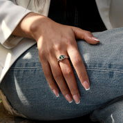 Clarity Focus - Moss Agate Rings - Num-Magic