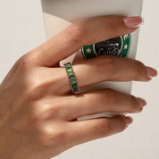 Harmony Creator - Moss Agate Rings - Num-Magic