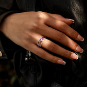 Clarity Mind - Amethyst Rings - Num-Magic
