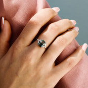 Grounding Energy - Moss Agate Rings - Num-Magic
