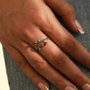 Creative Energy - Garnet Rings - Num-Magic