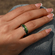 Mindfulness Tool - Moss Agate Rings - Num-Magic