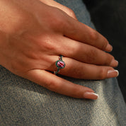 Calming Aura - Amethyst Rings - Num-Magic
