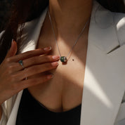 Luck Enhancing - Moss Agate Necklace - Num-Magic