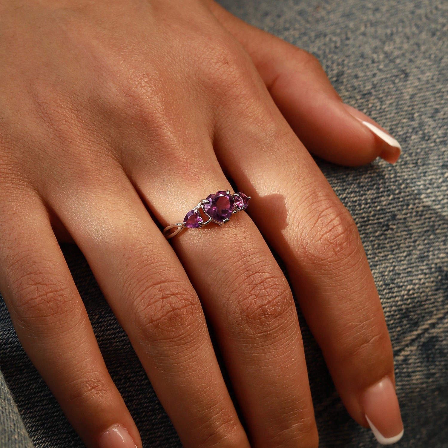 Cleansing Aura - Amethyst Rings - Num-Magic