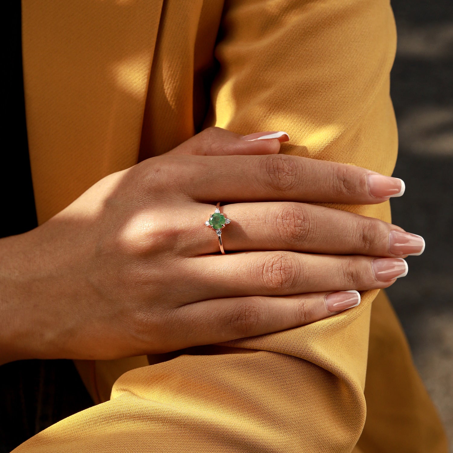 Courage Empowerment - Moss Agate Rings - Num-Magic