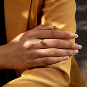 Courage Empowerment - Moss Agate Rings - Num-Magic
