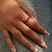 Courage Boost - Garnet Rings - Num-Magic